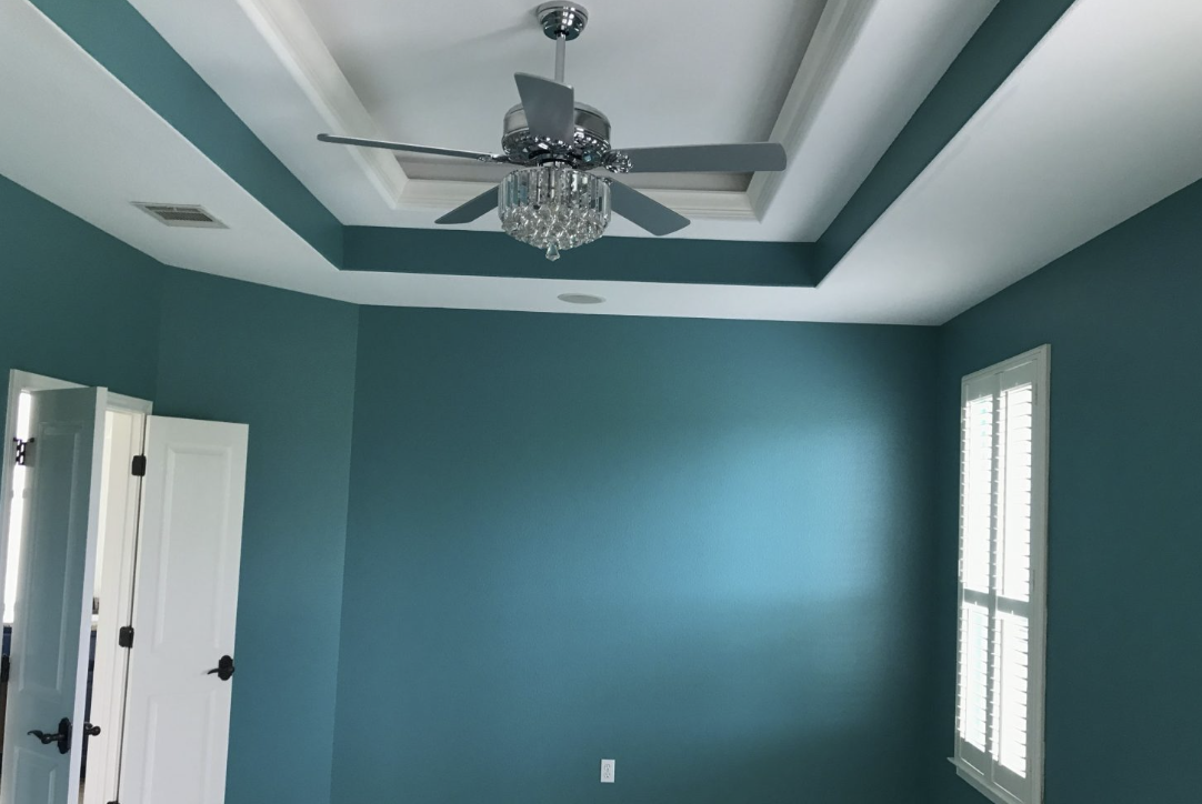 Interior painting project in Las Cruces
